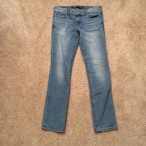 Express Stella Low Rise Skinny Jeans